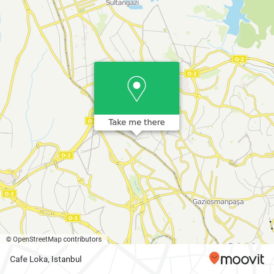 Cafe Loka map