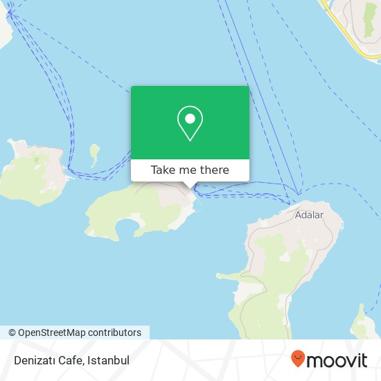 Denizatı Cafe map
