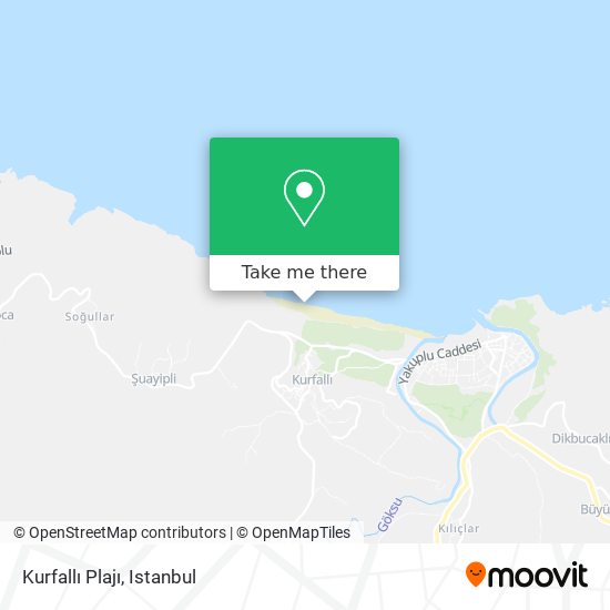 Kurfallı Plajı map