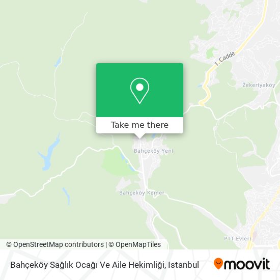 Bahçeköy Sağlık Ocağı Ve Aile Hekimliği map