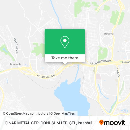 ÇINAR METAL GERİ DÖNÜŞÜM LTD. ŞTİ. map