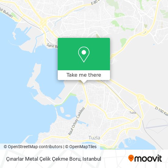 Çınarlar  Metal Çelik Çekme Boru map