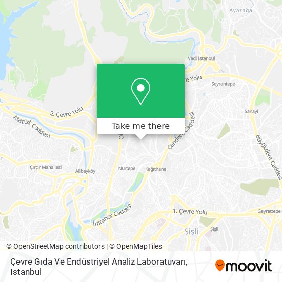 Çevre Gıda Ve Endüstriyel Analiz Laboratuvarı map