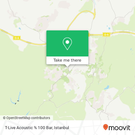 T-Live Acoustic % 100 Bar map