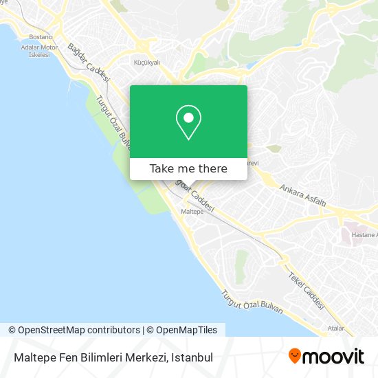 Maltepe Fen Bilimleri Merkezi map