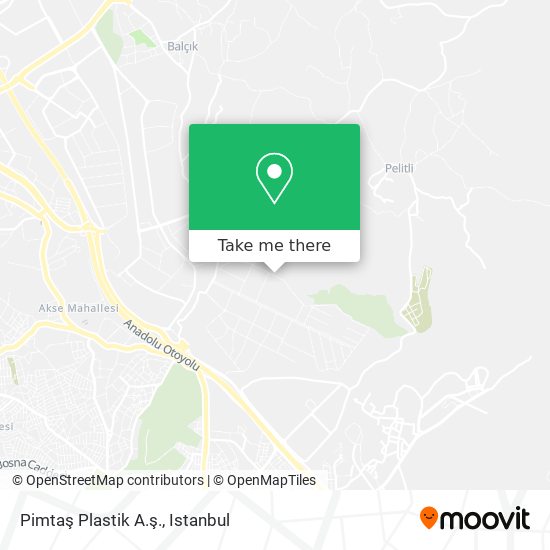 Pimtaş Plastik A.ş. map