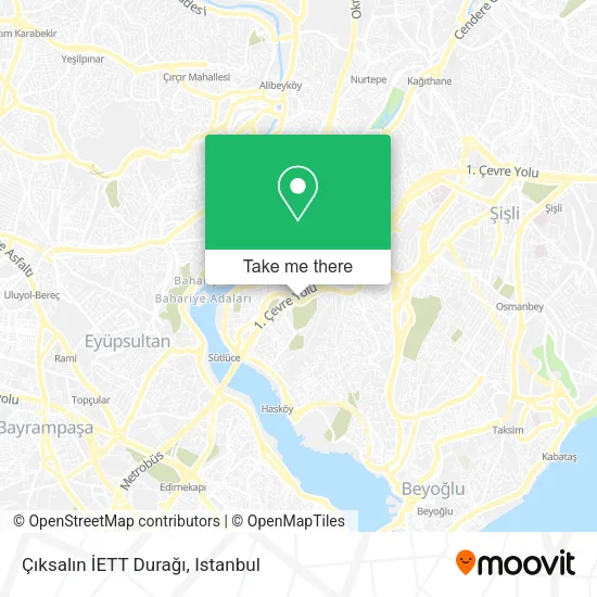 Çıksalın İETT Durağı map