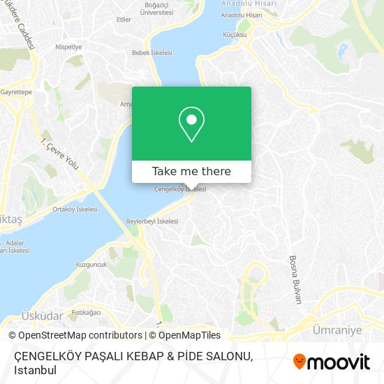 ÇENGELKÖY PAŞALI KEBAP & PİDE SALONU map