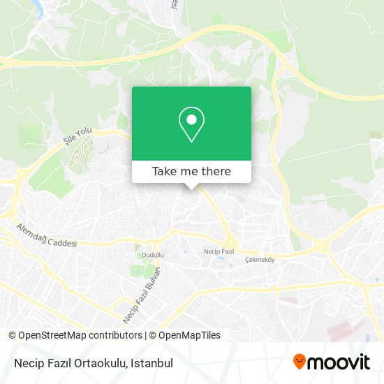 Necip Fazıl Ortaokulu map