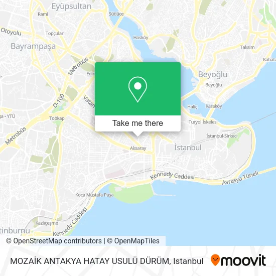 MOZAİK ANTAKYA HATAY USULÜ DÜRÜM map
