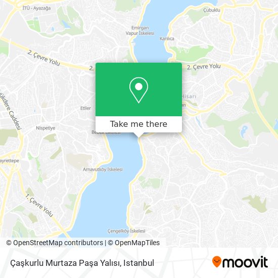 Çaşkurlu Murtaza Paşa Yalısı map