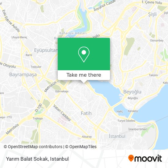 Yarım Balat Sokak map