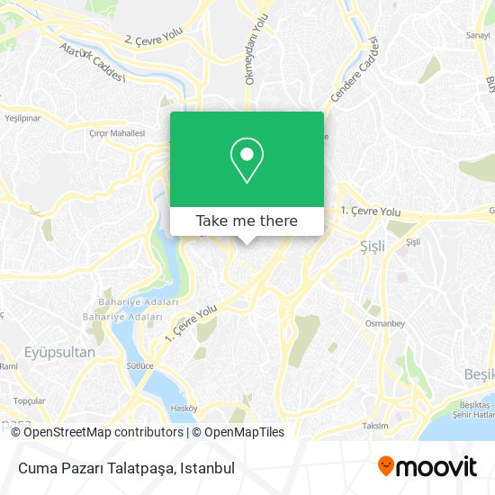 Cuma Pazarı Talatpaşa map