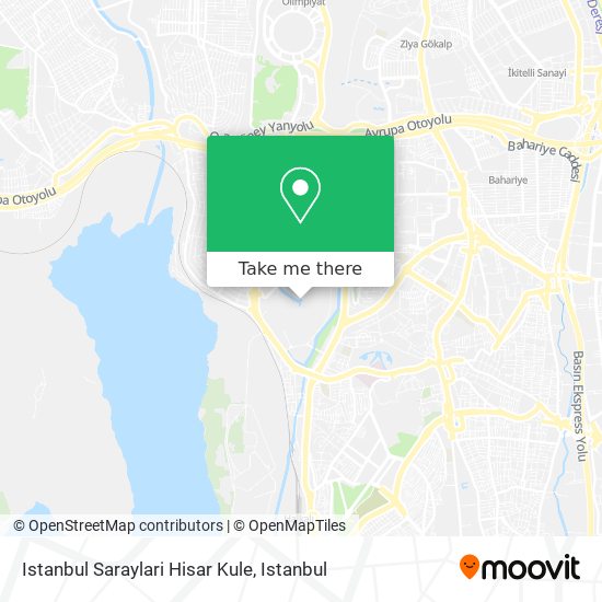 Istanbul Saraylari Hisar Kule map