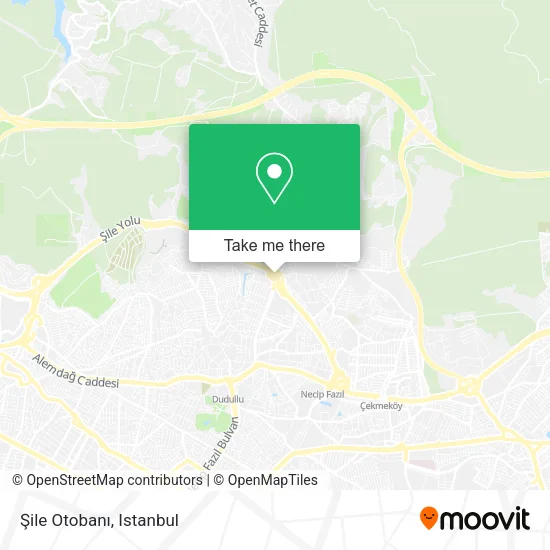 Şile Otobanı map