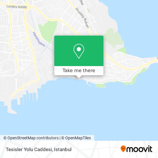 Tesisler Yolu Caddesi map