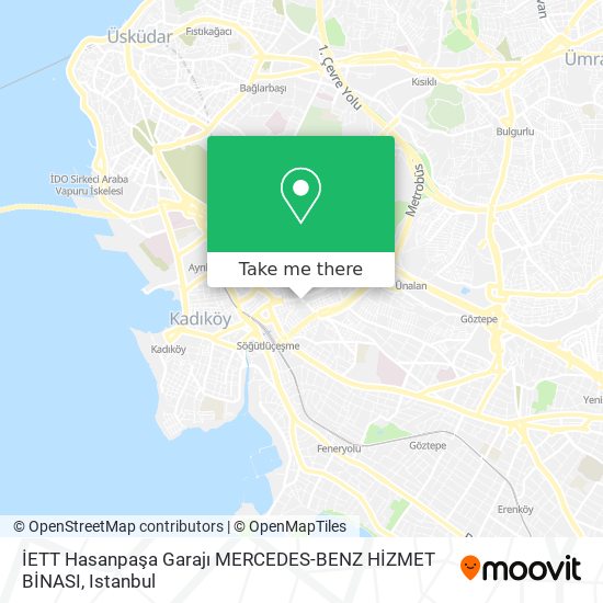 İETT Hasanpaşa Garajı MERCEDES-BENZ HİZMET BİNASI map