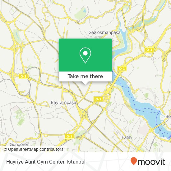 Hayriye Aunt Gym Center map