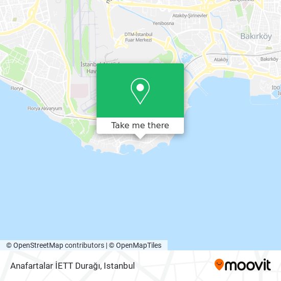 Anafartalar İETT Durağı map