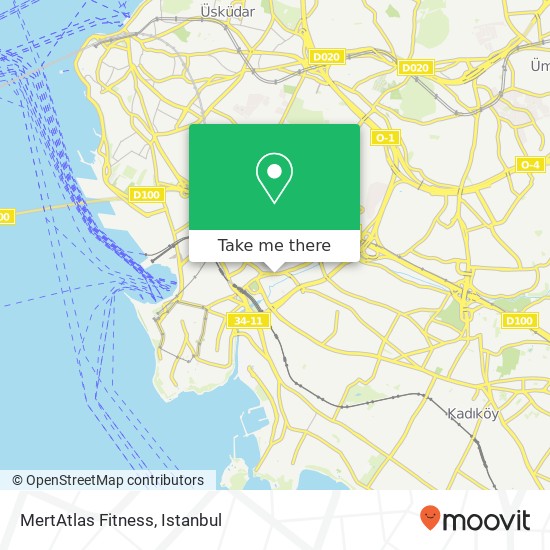 MertAtlas Fitness map