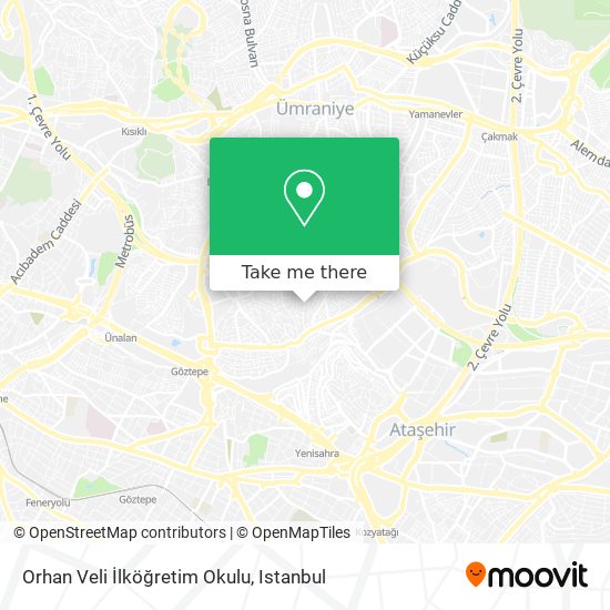 Orhan Veli İlköğretim Okulu map