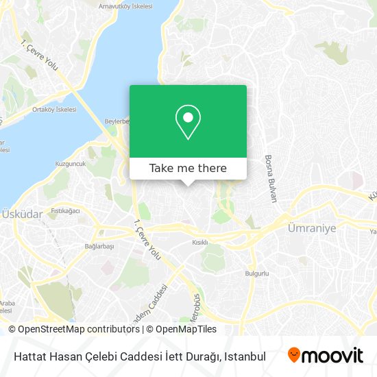Hattat Hasan Çelebi Caddesi İett Durağı map