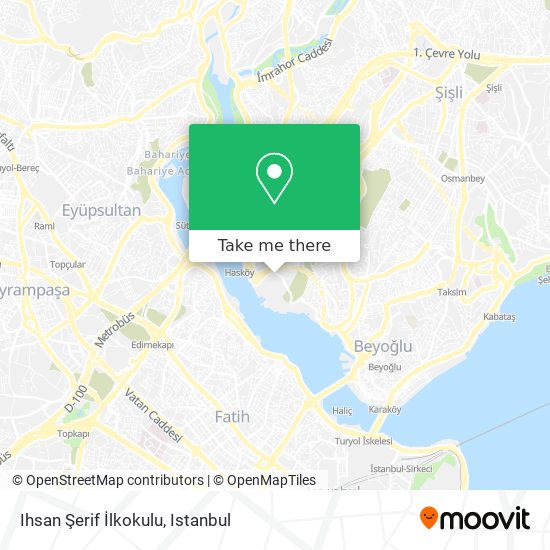 Ihsan Şerif İlkokulu map