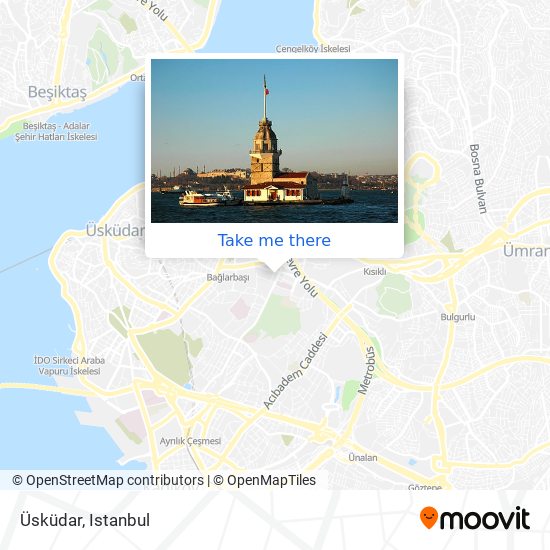 Üsküdar map