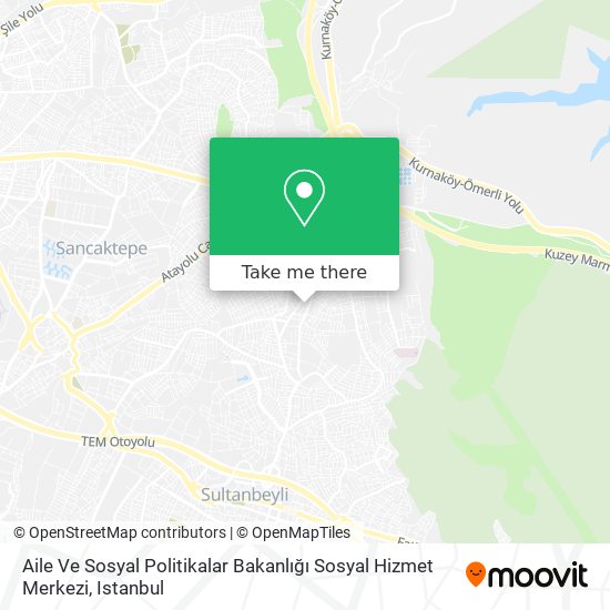 Aile Ve Sosyal Politikalar Bakanlığı Sosyal Hizmet Merkezi map