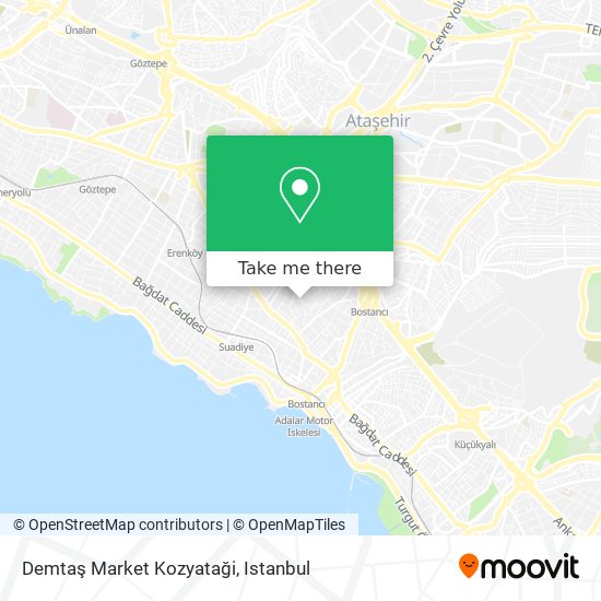 Demtaş Market Kozyataği map