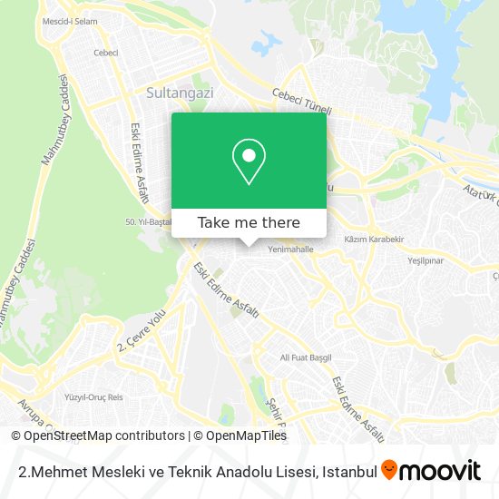 2.Mehmet Mesleki ve Teknik Anadolu Lisesi map