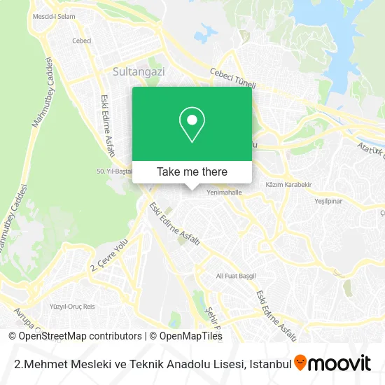 2.Mehmet Mesleki ve Teknik Anadolu Lisesi map