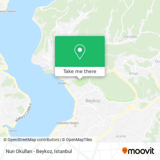 Nun Okulları - Beykoz map