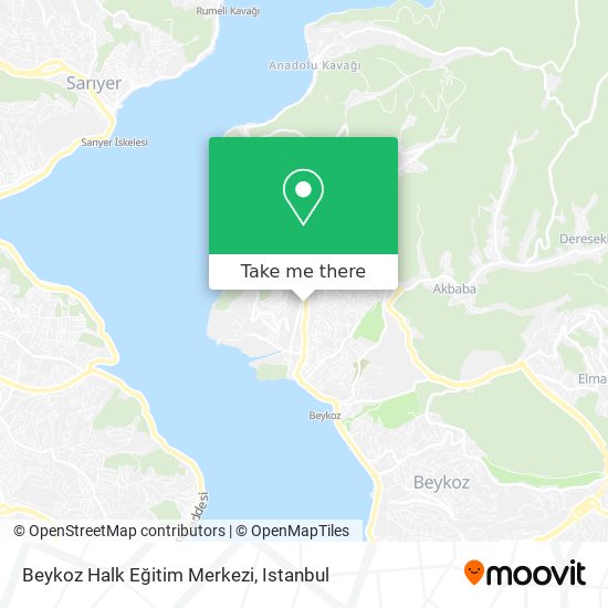 Beykoz Halk Eğitim Merkezi map