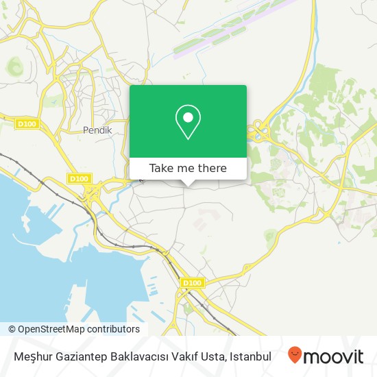 Meşhur Gaziantep Baklavacısı Vakıf Usta map