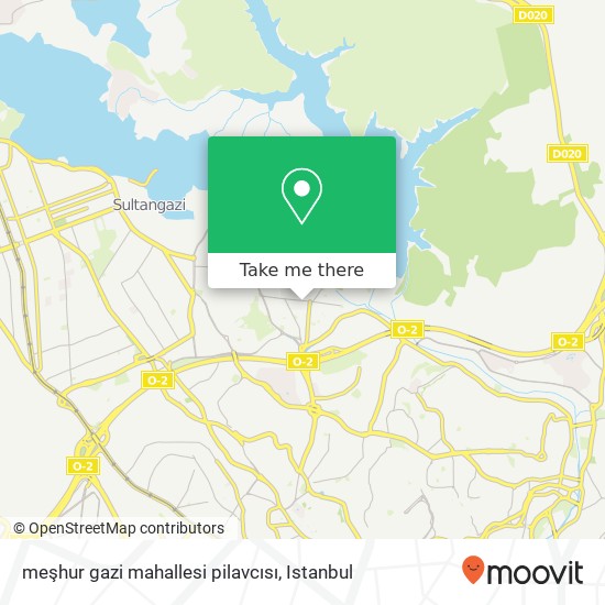 meşhur gazi mahallesi pilavcısı map