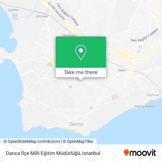 Darıca İlçe Milli Eğitim Müdürlüğü map