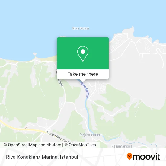 Riva Konakları/ Marina map