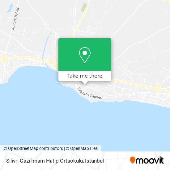 Silivri Gazi İmam Hatip Ortaokulu map