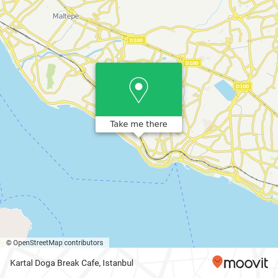 Kartal Doga Break Cafe map