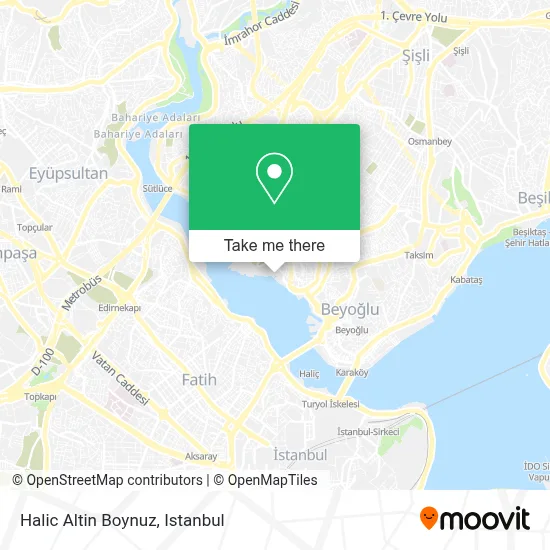 Halic Altin Boynuz map