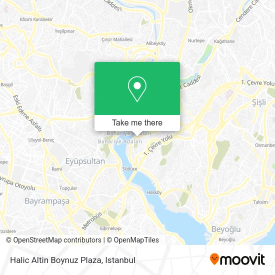 Halic Altin Boynuz Plaza map