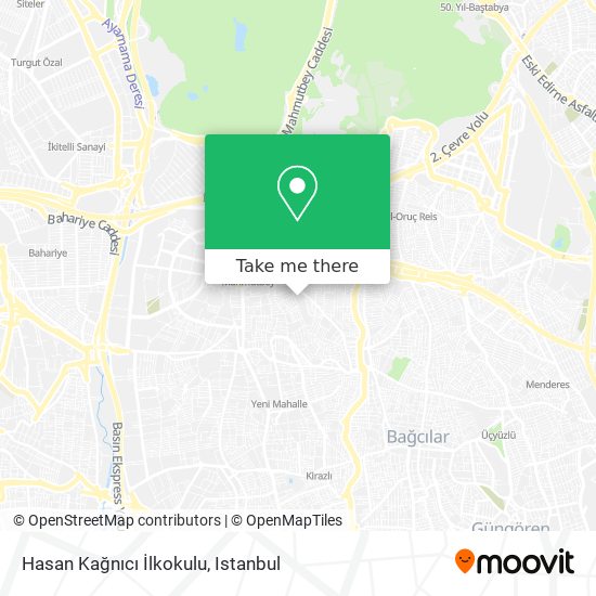 Hasan Kağnıcı İlkokulu map
