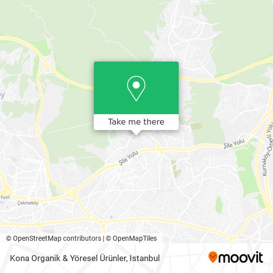 Kona Organik & Yöresel Ürünler map