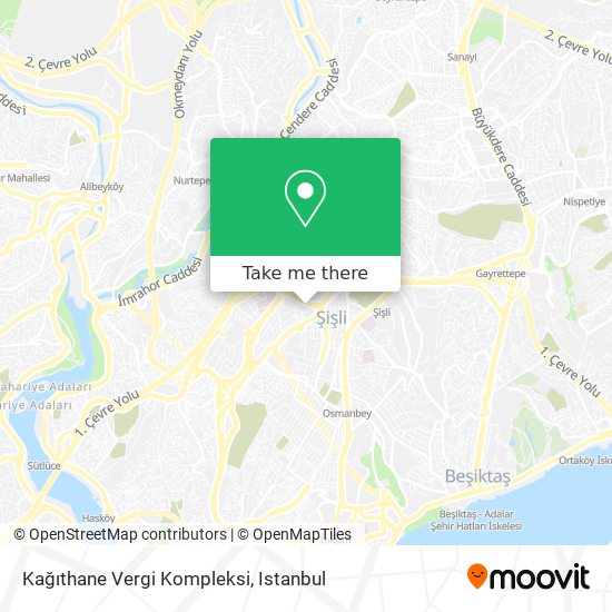 Kağıthane Vergi Kompleksi map