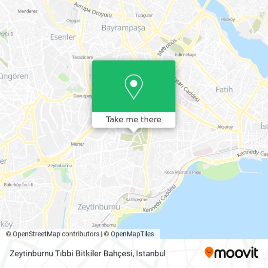 Zeytinburnu Tıbbi Bitkiler Bahçesi map