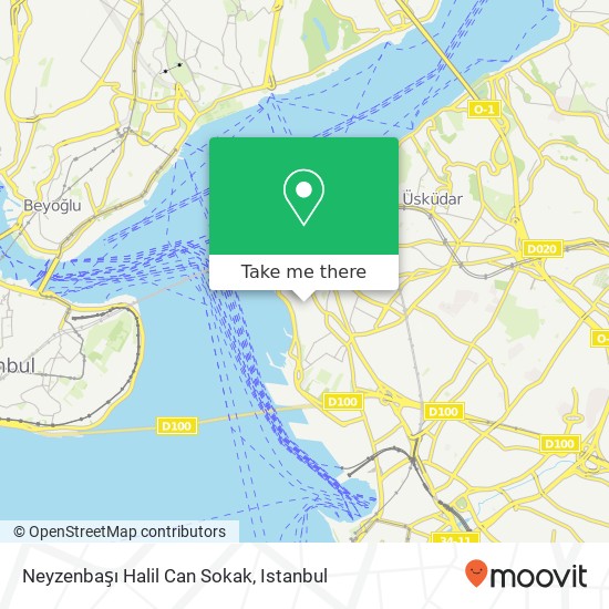 Neyzenbaşı Halil Can Sokak map