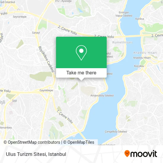 Ulus Turizm Sitesi map