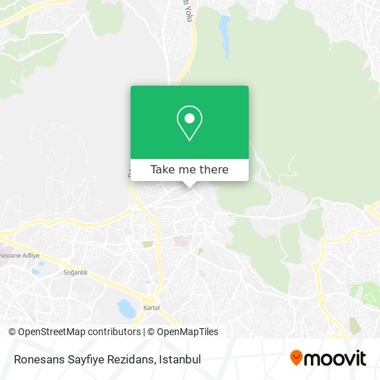 Ronesans Sayfiye Rezidans map
