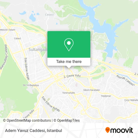 Adem Yavuz Caddesi map